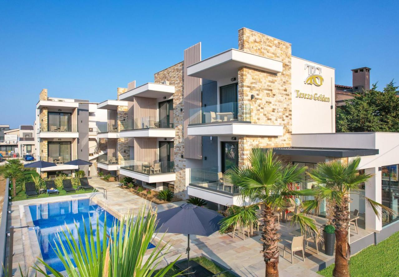Tereza Golden Aparthotel Chrysi Ammoudia Buitenkant foto